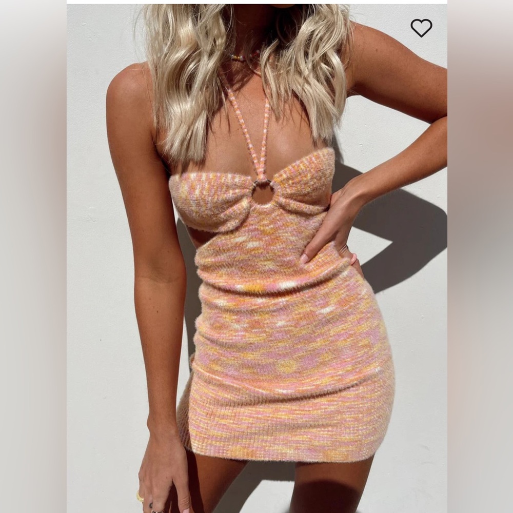 Princess Polly Novah Mini Dress Orange